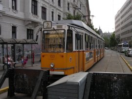 Straßenbahn in Budapest